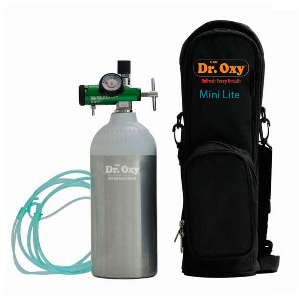 Portable Ultra Light Medical Oxygen Cylinder Kit (248 Liters)